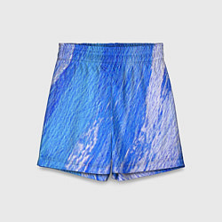 Шорты детские Крупные мазки, цвет: 3D-принт