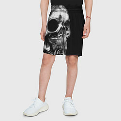 Шорты детские Vanguard skull 2022, цвет: 3D-принт — фото 2