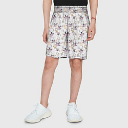 Шорты детские Бультерьер Bull-Terrier, цвет: 3D-принт — фото 2