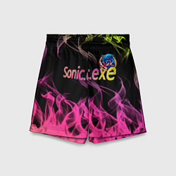 Шорты детские Sonic Exe Супер бомба, цвет: 3D-принт