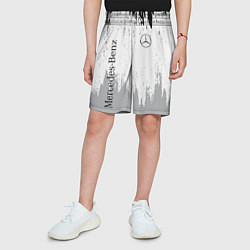 Шорты детские Mercedes-Benz - Текстура, цвет: 3D-принт — фото 2