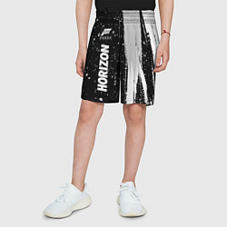 Шорты детские ФОРЗА ХОРАЙЗЕН - Яркий Вертикально, цвет: 3D-принт — фото 2