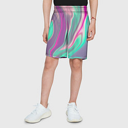 Шорты детские Digital Wave, цвет: 3D-принт — фото 2