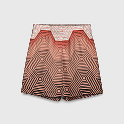Шорты детские Multi- faceted pattern, цвет: 3D-принт