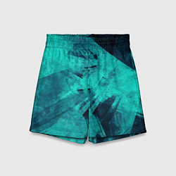 Шорты детские Ледяная текстура, цвет: 3D-принт
