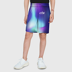 Шорты детские Counter-Strike 2 northern cold, цвет: 3D-принт — фото 2