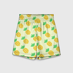 Детские шорты Летние ананасы