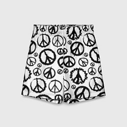 Детские шорты Many peace logo