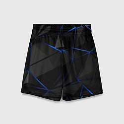 Детские шорты Black blue style