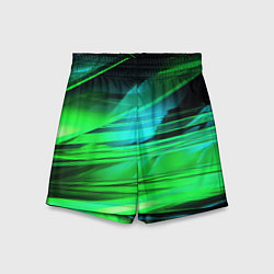 Детские шорты Green light background
