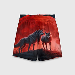 Детские шорты Кровавая луна