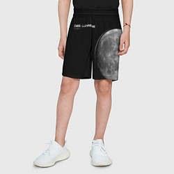 Шорты детские Луна- dies lunes, цвет: 3D-принт — фото 2