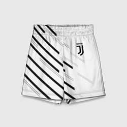 Шорты детские Juventus sport geometry, цвет: 3D-принт