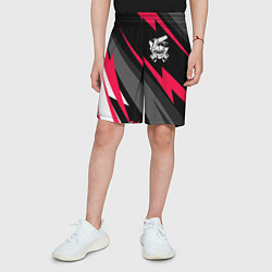 Шорты детские Tokyo Ghoul electro lines, цвет: 3D-принт — фото 2