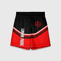 Детские шорты Linkin park geometry line steel