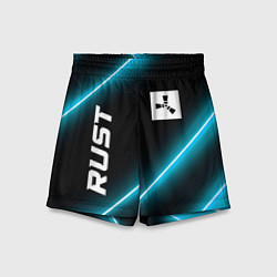 Детские шорты Rust неоновые лампы