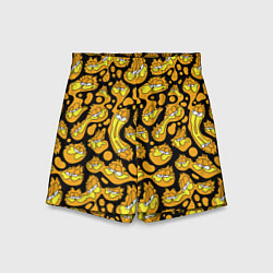 Шорты детские Гарфилд паттерн, цвет: 3D-принт