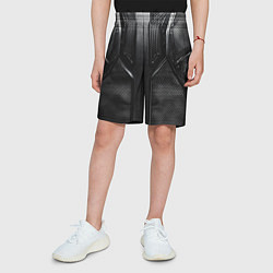 Шорты детские Карбоновый байкер, цвет: 3D-принт — фото 2