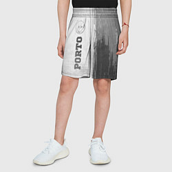 Шорты детские Porto - white gradient по-вертикали, цвет: 3D-принт — фото 2