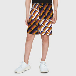 Шорты детские Doom logo pattern, цвет: 3D-принт — фото 2