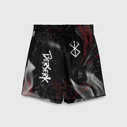 Шорты детские Берсерк - пламя, цвет: 3D-принт