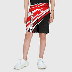 Шорты детские Lixiang- red sport uniform, цвет: 3D-принт — фото 2
