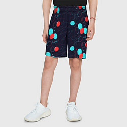 Шорты детские Воздушные шары для праздника, цвет: 3D-принт — фото 2