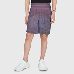 Шорты детские Домик в лесу, цвет: 3D-принт — фото 2