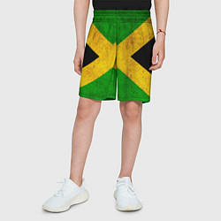 Шорты детские Jamaica flag, цвет: 3D-принт — фото 2