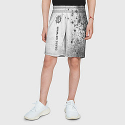 Шорты детские Gears of War - white gradient по-вертикали, цвет: 3D-принт — фото 2