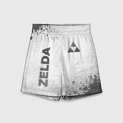 Шорты детские Zelda - white gradient вертикально, цвет: 3D-принт