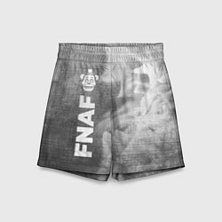 Шорты детские FNAF - grey gradient по-вертикали, цвет: 3D-принт