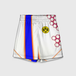 Шорты детские Borussia geometry sport, цвет: 3D-принт
