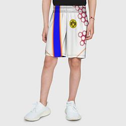 Шорты детские Borussia geometry sport, цвет: 3D-принт — фото 2