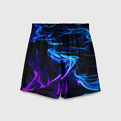 Шорты детские Color blue pink, цвет: 3D-принт