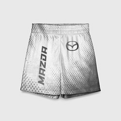 Детские шорты Mazda - white gradient вертикально
