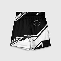 Шорты детские Starfield геометрия, цвет: 3D-принт