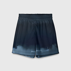 Шорты детские Черные градиенты, цвет: 3D-принт