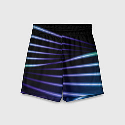 Детские шорты Color black blue