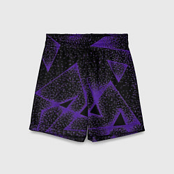 Детские шорты The triangle is purple
