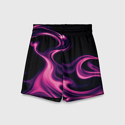 Шорты детские Color pink smoke, цвет: 3D-принт
