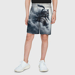 Шорты детские Спартанский воин, цвет: 3D-принт — фото 2