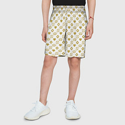 Шорты детские Узор как у девушки из Gta 6, цвет: 3D-принт — фото 2