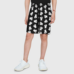 Шорты детские Annoying dog pattern - Undertale, цвет: 3D-принт — фото 2