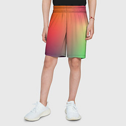 Шорты детские Color multicolored, цвет: 3D-принт — фото 2