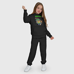 Костюм хлопковый детский Minecraft, цвет: черный — фото 2