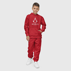 Костюм хлопковый детский Assassin’s Creed, цвет: красный — фото 2
