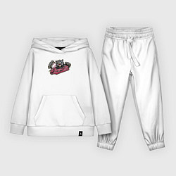 Костюм хлопковый детский Sacramento River Cats - baseball team, цвет: белый