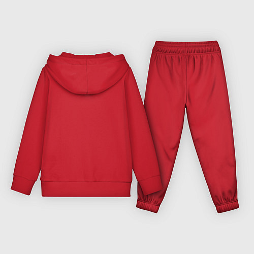 Детский костюм Подмигивающий смайлик Граффити / Красный – фото 2