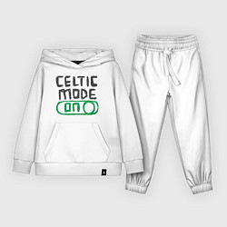 Костюм хлопковый детский Celtic Mode On, цвет: белый